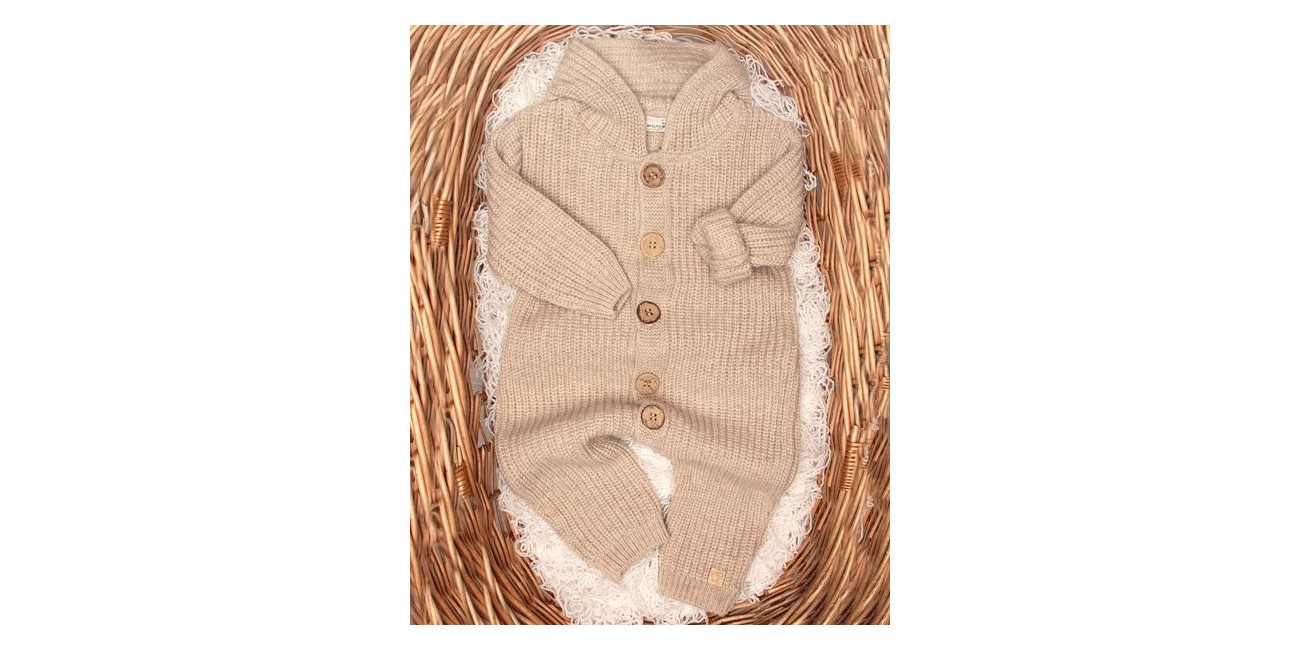 Tutona Uscita Nascita in Lana Merino Ultrafine | Velo di Luna